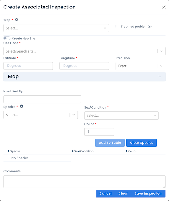 Address input