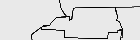 Map showing regions in light gray where no applicable collections occurred.