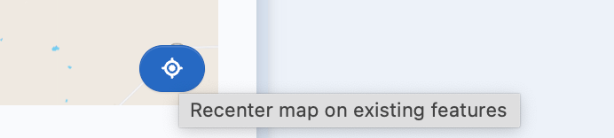 Recenter map on existing features