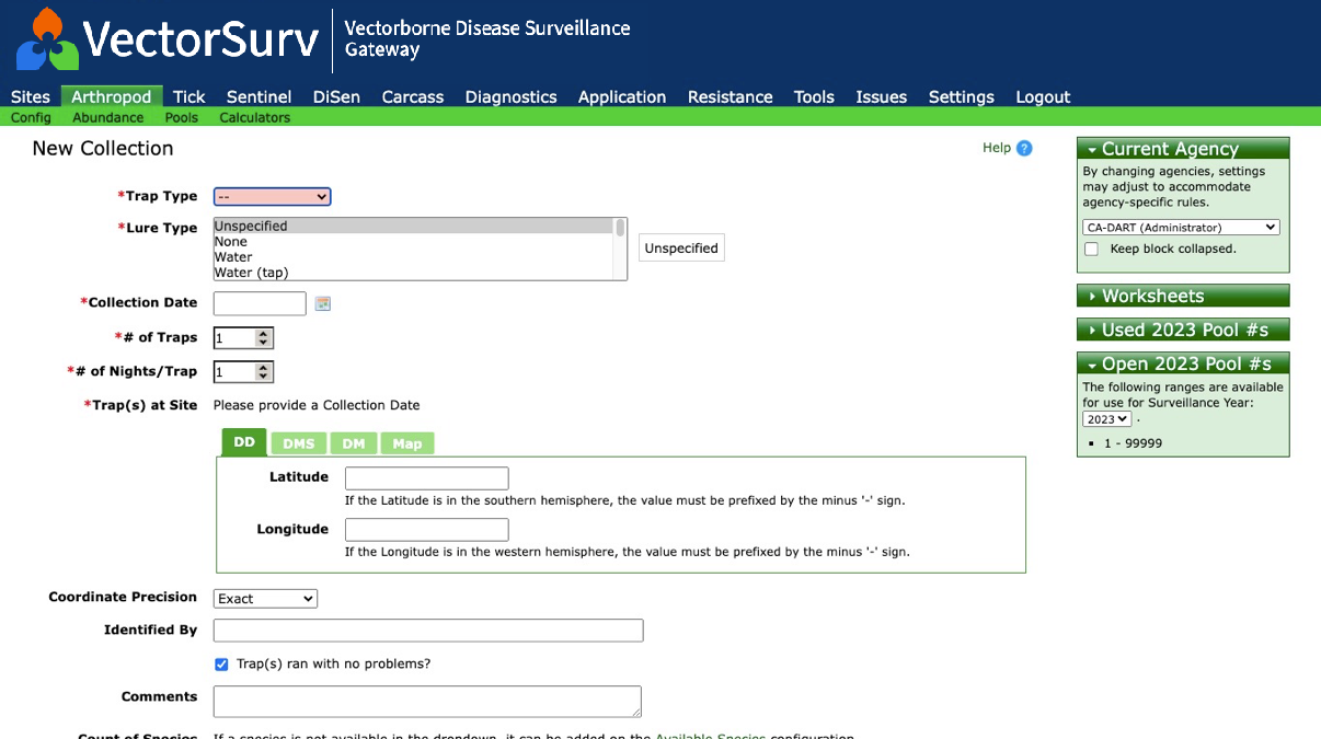 VectorSurv Gateway